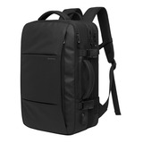Mochila Executiva Para Viagem Expansível Entre 37 L Cor Preto Bange