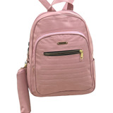 Mochila Feminina Acompanha Estojo