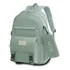 Mochila Feminina Bolsa Transversal Antifurto Resistente Luxo Cor Verde Militar Desenho Do Tecido Lisa