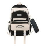 Mochila Feminina Colorida Resistente Escolar Faculdade Luxo