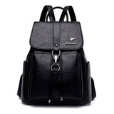 Mochila Feminina Couro Social