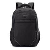 Mochila Feminina Masculina Bolsa Prova D água Gx10 7116 Cor Preto