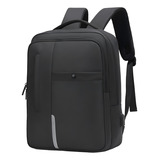 Mochila Feminina Masculina Escolar Faculdade Notebook 15 6 Cor Preto