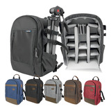 Mochila Fotografica Bagagem De Mão Alhva Optibag Cores Cor Preto