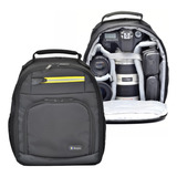 Mochila Fotográfica Compacta Ikon Nca1136 Cor Preto