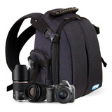 Mochila Fotográfica Para Câmeras Canon Nikon Sony