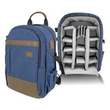 Mochila Fotográfica Profissional Optibag Color Azul