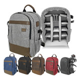 Mochila Fotográfica Profissional Optibag Color Cinza