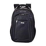 Mochila Grande 2 Compartimentos Laptop Sestini ST3000 Preto