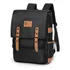 Mochila Hang Loose Vintage Executiva Masculina Feminina Moderna Notebook Reforçada Cor Preto E Marrom