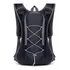 Mochila Hidratação C/bolsa Água 2l E 2 Cintos Peitorais Bike Cor Preta