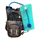 Mochila Hidratação Ciclismo C Refil D água Reforçada Cor Camuflada Verde Desenho Do Tecido Multicolorido