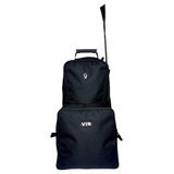 Mochila Hipismo Capacete Bota E Chicote Vtr