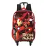Mochila Homem De Ferro Escolar Rodinhas Marvel Infantil
