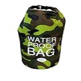 Mochila Impermeavel Bag Estanque Saco Natação Bolsa Trilha Verde 10 Litros 