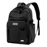 Mochila Impermeável Bolsa Media Escolar Ou Viagem Cor Preta