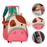 Mochila Infantil Com Alças Vaquinha