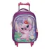 Mochila Infantil De Rodinhas Lilo E Stitch Angel Cor Roxo