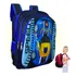 Mochila Infantil Escolar Bolsa Reforçada De Costas 3d Cor Azul Desenho Do Tecido Carro