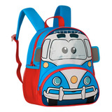 Mochila Infantil Escolar Com Alça Carros Desenho Animado