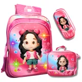 Mochila Infantil Escolar Kit