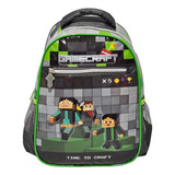 Mochila Infantil Gamecraft Minecraft