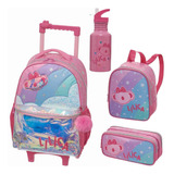 Mochila Infantil Lilica Estojo