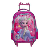 Mochila Infantil Menina Frozen Elsa 3d
