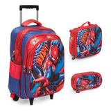Mochila Infantil Menino Spider