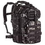 MOCHILA INVICTUS ASSAULT CAMUFLADO WARSKIN BLACK