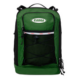 Mochila Karga Fighter 3 Cor Musgo Desenho Do Tecido Liso