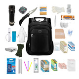 Mochila Kit Sobrevivência 80 Itens Emergência Tatico Militar