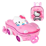 Mochila Lancheira Hello Kitty
