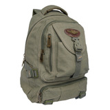 Mochila Lona Masculina Feminina Notebook Escolar Impermeável