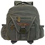 Mochila Lona Resistente Escolar Trabalho Passeio Viagem Masculina Feminina Verde 