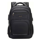 Mochila Masculina Bolsa Viagem Notebook Impermeavel Usb Aço