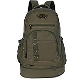 Mochila Masculina Camping 50 Litros Lona