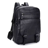 Mochila Masculina Couro Premium Notebook 15 6 Polegadas 8350