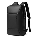 Mochila Masculina Executiva Impermeável Anti Furto Com Trava Cor Preto