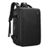 Mochila Masculina Executiva Para Viagem Semi Impermeável Tok Cor Preto Desenho Do Tecido Liso Com Detalhes E Acabamentos Premium
