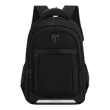 Mochila Masculina Feminina Reforçada Trabalho Viagem Escolar Cor Preto