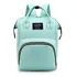 Mochila Maternidade Bolsa Térmica Bebê Menino Menina Cor Verde-água