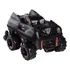Mochila Maxtoy Escolar 2805bm24 Com Rodinhas Batmobile Dos Monster Trucks Para Crianças Design De Tecido 3d Preto