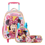 Mochila Minnie Infantil Lancheira