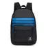 Mochila Mochila Esportiva Escolar Hl1509 Mochila Esportiva Escolar Cor Preto Design Liso 19.5l
