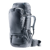 Mochila Mochilão Viagem Aviant Voyager 65+10 Litros Deuter Cor Preto Desenho Do Tecido Liso