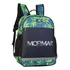 Mochila Mormaii Reforçada Escolar Premium Fullprint Jovem Cor Preto