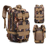 Mochila Multiuso Verde Militar Camuflada 30 Litros Escolar Tática E Cargueira Resistente E Versátil Para Camping E Pesca Marca Lorben