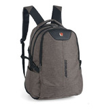 Mochila Notebook Adventeam Masculina Mj48412ad Marrom Claro Cor Marrom claro
