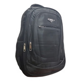 Mochila Notebook Impermeável Bolsa Everstrong Forrada Resistente Cor Preto 30l